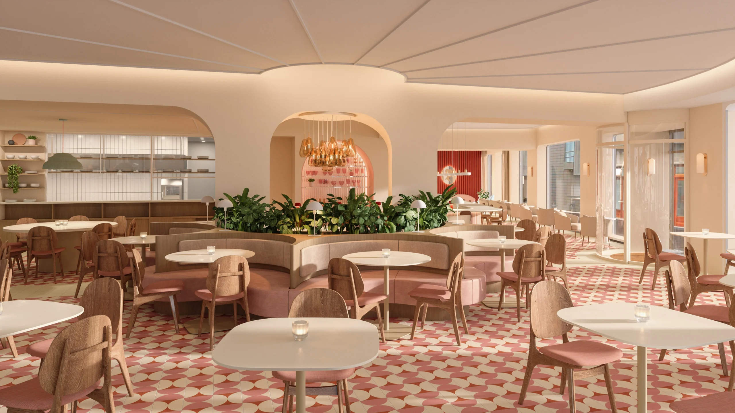 Decorative Cafe Interior